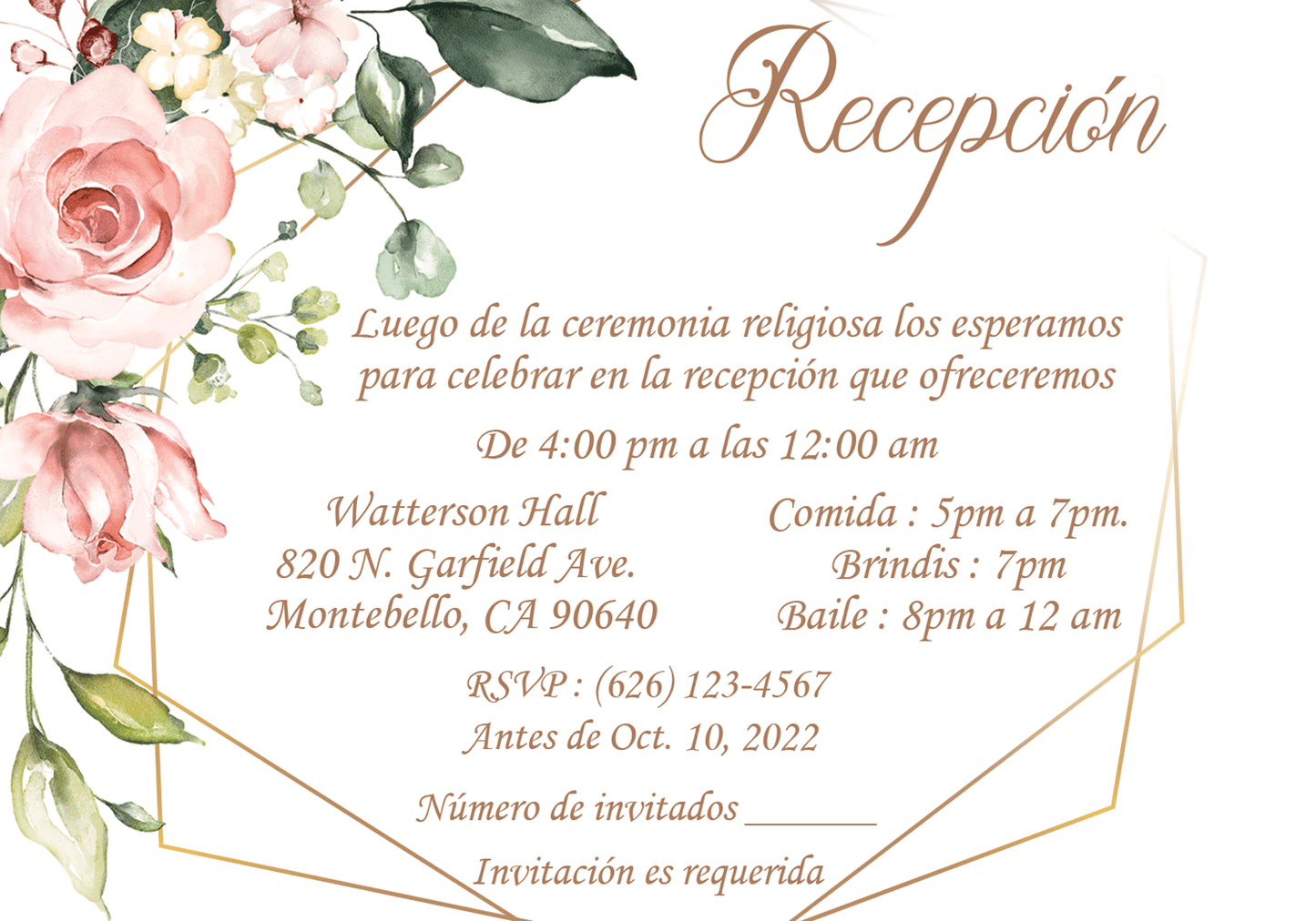 Wedding Invitations 25 Sets