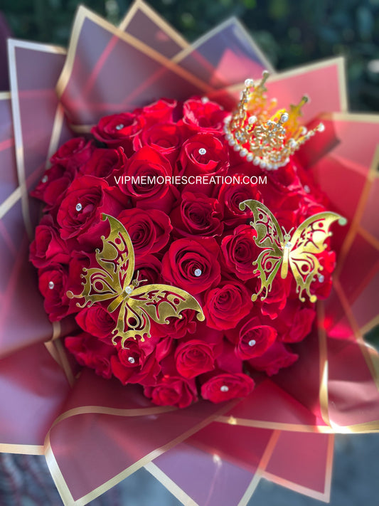 Ramo Buchon 50 Roses