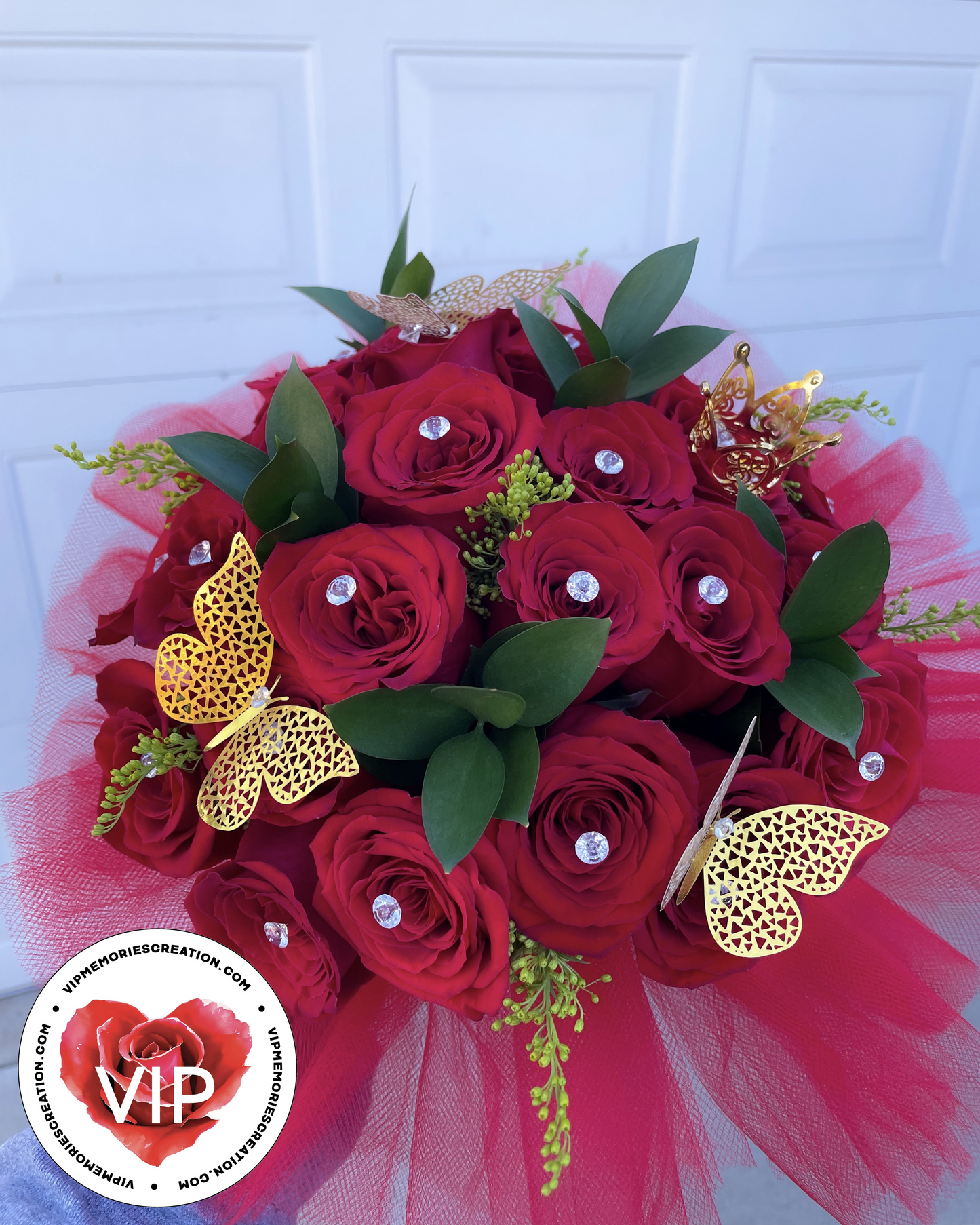 Ramo Buchon 100 Roses Money Bouquet Package Sale – VIP Memories Creation