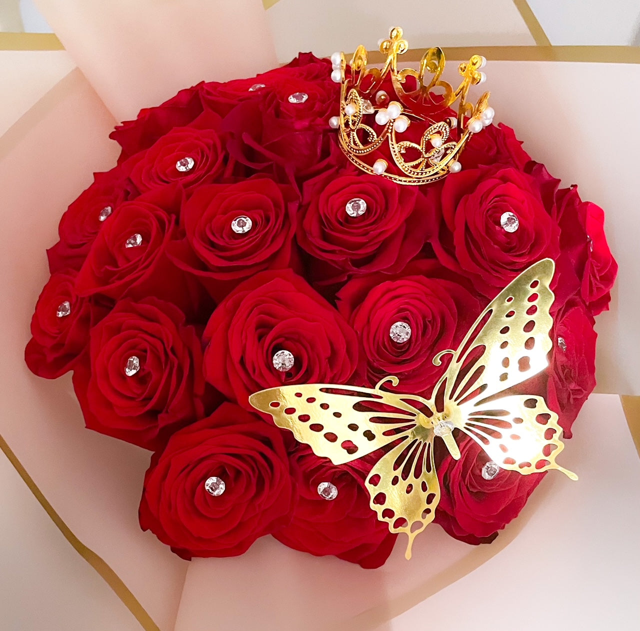 Ramo Buchon 25 Roses – VIP Memories Creation